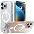 Miniatyrbild 1 av 4: Torras iPhone 15 Pro Mobilskal Magsafe Kickstand - Transparent