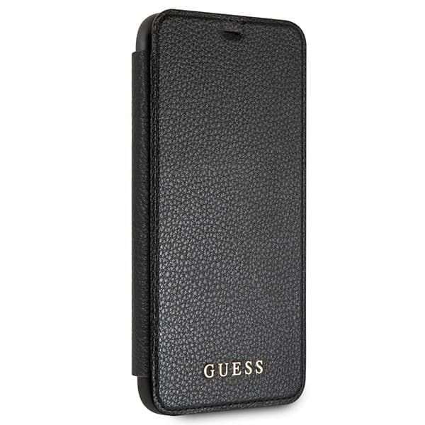 Guess iPhone XS Max Plånboksfodral - Svart