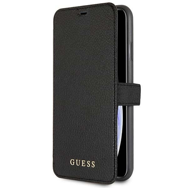 Guess iPhone XS Max Plånboksfodral - Svart