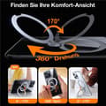 Miniatyrbild 3 av 5: Torras iPhone 15 Pro Max Mobilskal Magsafe Ringhållare - Transparent