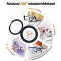 Miniatyrbild 3 av 4: Torras iPhone 15 Pro Max Mobilskal Magsafe Ostand R Fusion - Svart