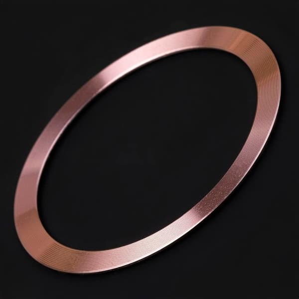 [2-Pack] MagSafe Metallring Magnetisk - Rosa