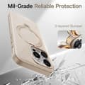 Miniatyrbild 6 av 6: Torras iPhone 15 Pro Mobilskal Magsafe Ostand Q Pro - Guld