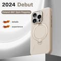 Miniatyrbild 2 av 6: Torras iPhone 15 Pro Mobilskal Magsafe Ostand Q Pro - Guld