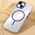 Miniatyrbild 5 av 9: iPhone 14 Pro Mobilskal MagSafe Clear Thin - Blå