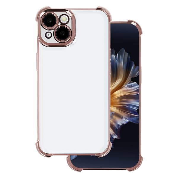 Galaxy A55 5G Mobilskal Anti Shock Chrome - Guld