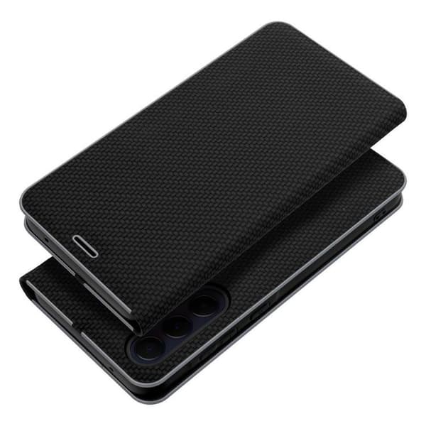 Galaxy XCover 7 Plånboksfodral Luna Carbon - Svart