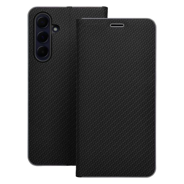 Galaxy XCover 7 Plånboksfodral Luna Carbon - Svart