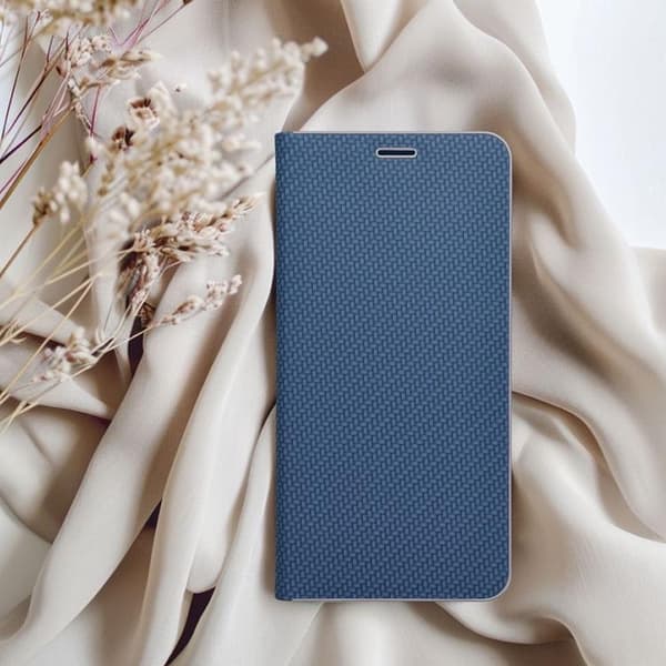 Galaxy XCover 7 Plånboksfodral Luna Carbon - Blå