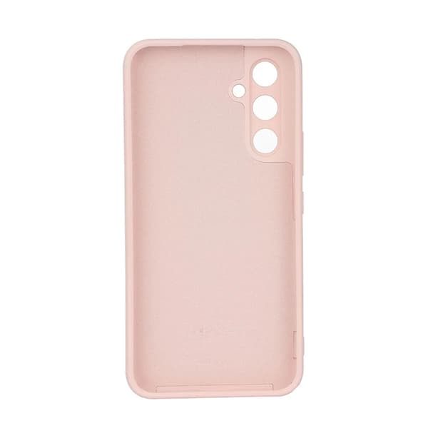 Onsala Galaxy A55 5G Mobilskal Silikonkänsla - Rosa