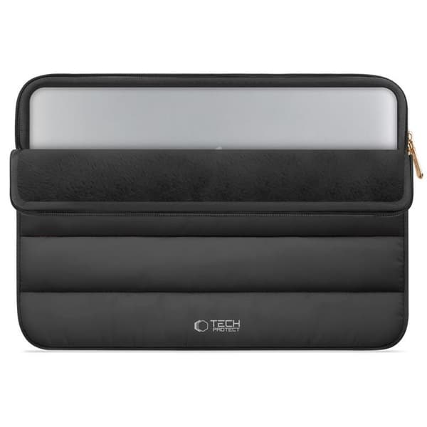 Tech-Protect Datorfodral 13"-14" Fluffy - Svart