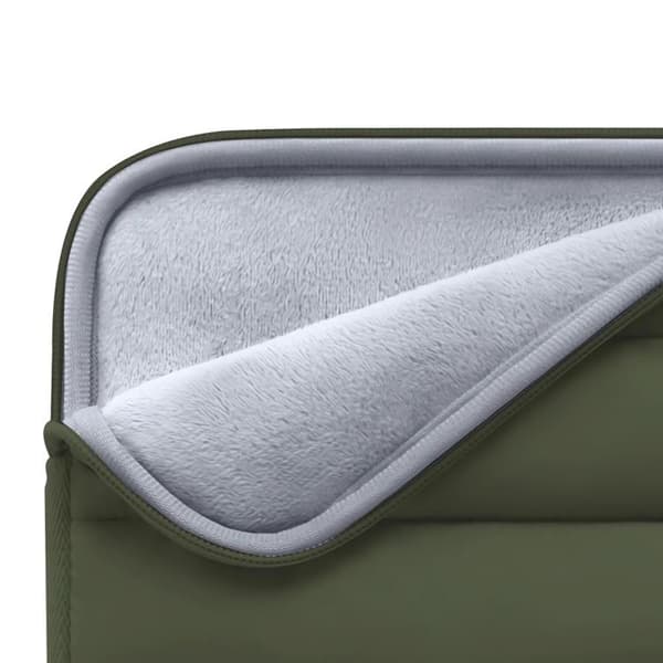Tech-Protect Datorfodral 13"-14" Fluffy - Army Grön