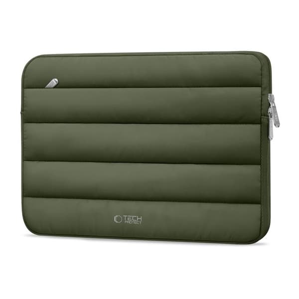 Tech-Protect Datorfodral 13"-14" Fluffy - Army Grön
