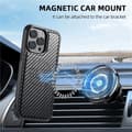 Miniatyrbild 5 av 11: SUTENI iPhone 13 Pro Max Mobilskal Magsafe Korthållare Carbon Fiber
