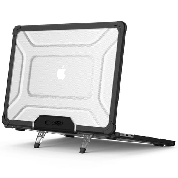 Tech Protect Macbook Air 13" Skal Smartshell - Svart/Clear