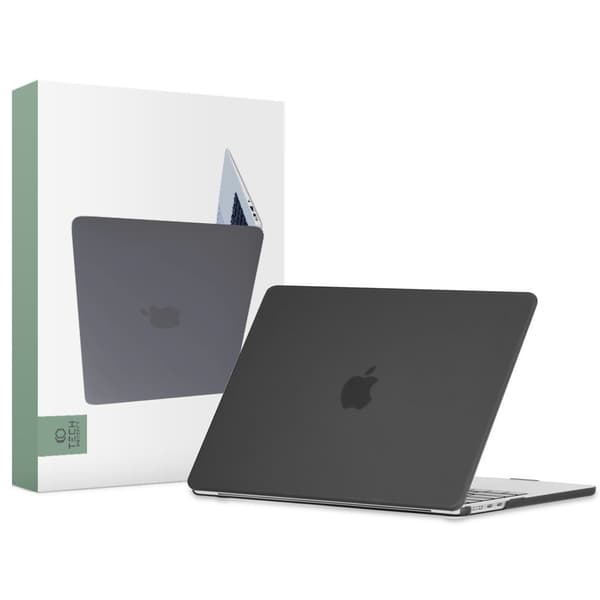 Tech Protect Macbook Air 13.6" Skal Smartshell - Svart/Clear
