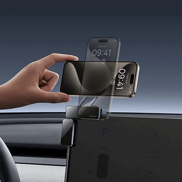 Baseus Mobilhållare MaxView Magnetic Display - Grå