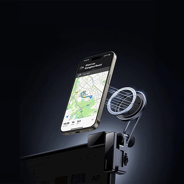 Baseus Mobilhållare MaxView Magnetic Display - Grå