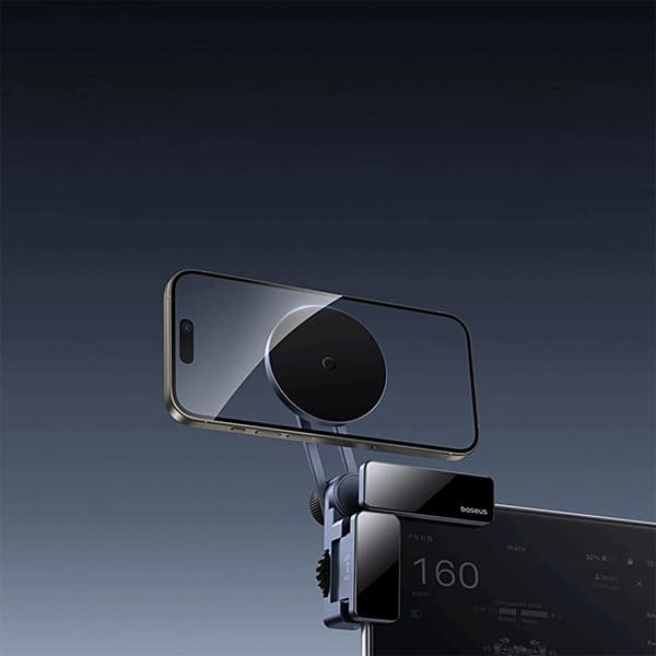 Baseus Mobilhållare MaxView Magnetic Display - Grå