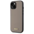 Miniatyrbild 3 av 8: DKNY iPhone 15 Mobilskal MagSafe Grained Metal Logo