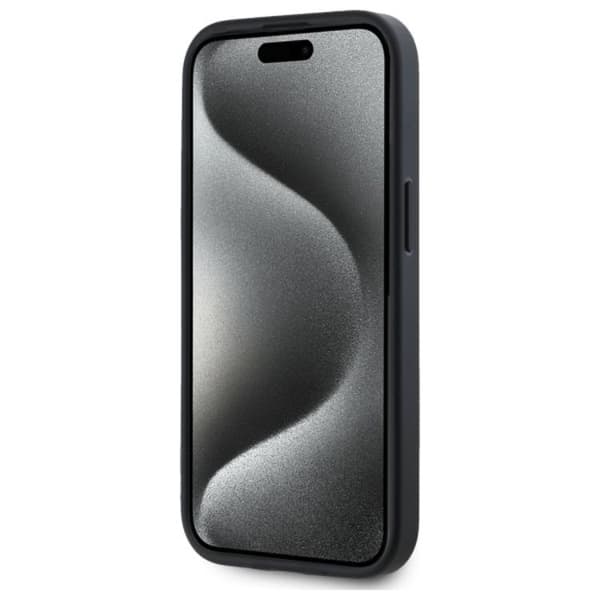 DKNY iPhone 15 Mobilskal MagSafe Grained Metal Logo