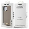 Miniatyrbild 8 av 8: DKNY iPhone 15 Mobilskal MagSafe Grained Metal Logo