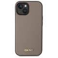 Miniatyrbild 2 av 8: DKNY iPhone 15 Mobilskal MagSafe Grained Metal Logo