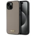 Miniatyrbild 1 av 8: DKNY iPhone 15 Mobilskal MagSafe Grained Metal Logo