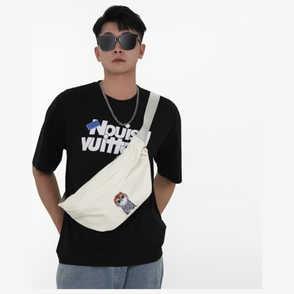 Nimmy Axelväska Crossbody Glasses Cool Cat - Grå