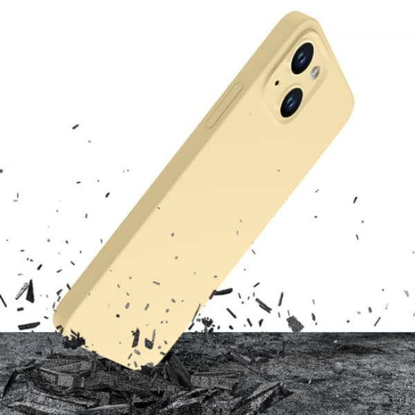 3MK iPhone 15/14/13 Mobilskal MagSafe Hardy - Gul