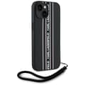 Miniatyrbild 3 av 7: Karl Lagerfeld iPhone 15 Mobilskal Athleisure Stripes Cord - Rosa