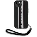 Miniatyrbild 1 av 7: Karl Lagerfeld iPhone 15 Mobilskal Athleisure Stripes Cord - Rosa