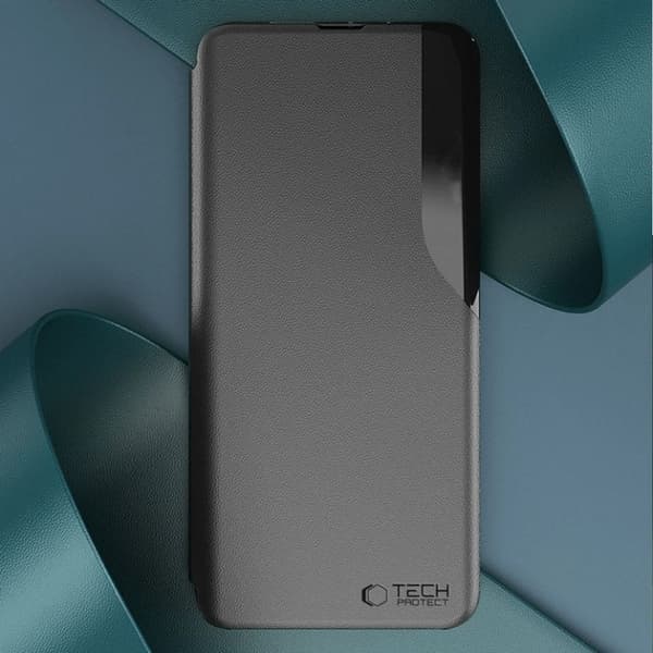 Tech-Protect Xiaomi Redmi 12 Mobifodral Smart View - Svart
