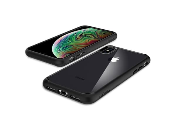 Spigen Ultra Hybrid, Omslag, Apple, iPhone XS Max, 16,5 cm (6.5"), Svart