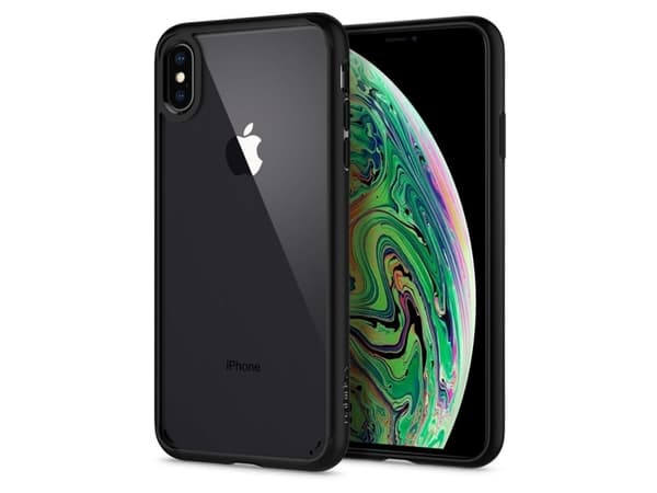 Spigen Ultra Hybrid, Suojus, Apple, iPhone XS Max, 16,5 cm (6.5"), Musta