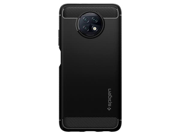 Spigen Rugged Armor, Etui, Xiaomi, Redmi Note 9T, 16,6 cm (6.53"), Sort