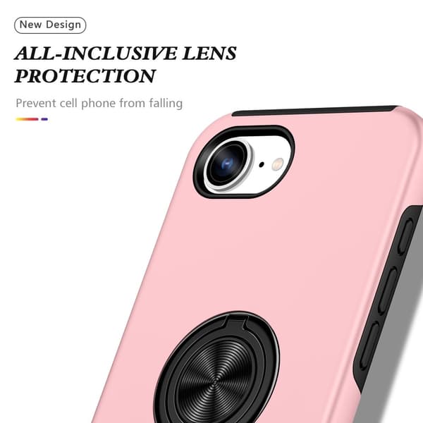 iPhone 16ex Hybrid-suojakuori sormirenkaalla