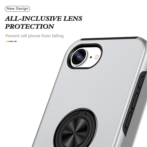 iPhone 16ex Hybrid-suojakuori sormirenkaalla