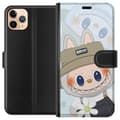 Miniatyrbillede 1 af 3: Apple iPhone 11 Pro Max Tegnebogsetui Labubu med hat - Pop Mart figur Mr. Butcher i retro-stil med karakter