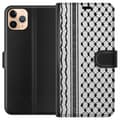 Miniatyrbillede 1 af 3: Apple iPhone 11 Pro Max Tegnebogsetui Palæstinensisk mønster - inspireret af traditionel stil keffiyeh-stof