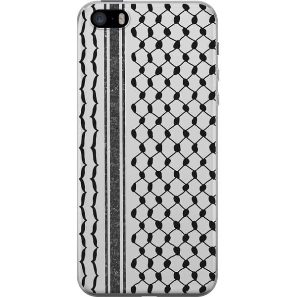 Apple iPhone 5s Läpinäkyvä kuori Palestiinalainen kuvio - perinteiseen tyyliin inspiroima keffiyeh-kangas