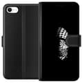 Miniatyrbillede 1 af 3: Apple iPhone 6s Tegnebogsetui Keffiyeh-mønster - klassisk sort-hvid palæstinensisk tørklæde med kulturel betydning