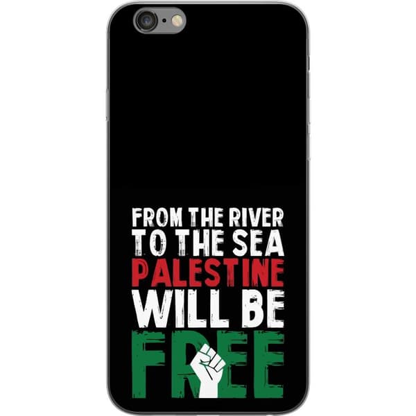 Apple iPhone 6s Plus Gennemsigtig cover Fri Palæstina
