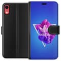 Miniatyrbillede 1 af 3: Apple iPhone XR Tegnebogsetui Adidas-inspireret blåt design - sporty motiv med retrovibe i blå toner