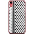 Miniatyrbild 1 av 2: Apple iPhone XR Genomskinligt Skal Palestinskt mönster – inspirerat av keffiyeh-tyg i traditionell stil