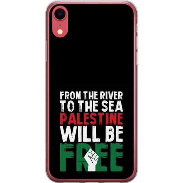 Apple iPhone XR Gjennomsiktig deksel Fri Palestina