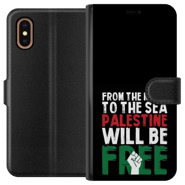 Apple iPhone XS Max Lommeboketui Fri Palestina