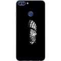 Miniatyrbillede 1 af 3: Huawei P smart Gennemsigtig cover Keffiyeh-mønster - klassisk sort-hvid palæstinensisk tørklæde med kulturel betydning