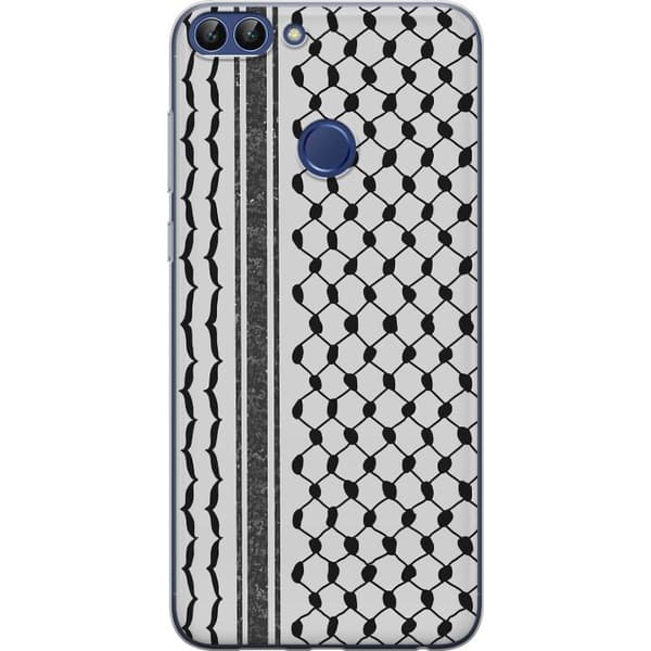 Huawei P smart Gennemsigtig cover Palæstinensisk mønster - inspireret af traditionel stil keffiyeh-stof