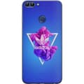 Miniatyrbild 1 av 3: Huawei P smart Genomskinligt Skal Adidas-inspirerad blå design – sportigt motiv med retrovibe i blå toner